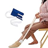 Sockenanziehhilfe Strumpfanziehhilfe Socken Anziehhilfe für Senioren, ältere,...