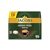 Jacobs Pads Crema Kräftig, 90 Senseo kompatible Kaffeepads UTZ-zertifiziert, 5er Pack, 5...