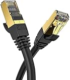 Veetop Cat8 LAN Kabel 0,25m 0,5m 1m 2m 3m 5m 10meter 15meter 20meter 30meter 50meter...