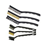 Sayago 6 Pcs Drahtbürste Set Drahtbürste Edelstahl Metallbürste Klein...