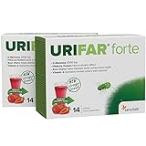 Sensilab Urifar Forte | Leckeres Erdbeergetränk mit D-Mannose, Vitamin A, Hibiskus und...