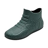 Herren-Regenschuhe mit Kordelzug, elastischer Mund, Gummischuhe, wadenhoch, Slip,...
