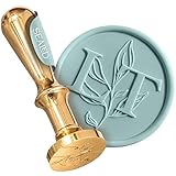 SEALED® Personalisierter Siegelstempel mit Wunschinitialen für Hochzeit und besondere...