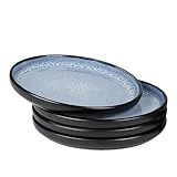 Steingut Frühstücksteller 4 Pcs.Greentainer Dessertteller Set -Kuchenteller...
