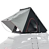 Prime Tech Hartschalen-Autodachzelt Gamma M schwarz/grau - Aluminium-Leichtbau...