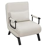 WOLTU Schlafsessel 3 in 1, Schlafsofa mit Bettfunktion, Klappsessel mit...