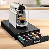 Navaris Kapselhalter kompatibel mit Nespresso Kapseln - Kaffeekapseln Aufbewahrung für 50...