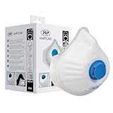JSP Martcare® Geformte Einwegmaske (M32) FFP3V - Schachtel mit 10 Stück...