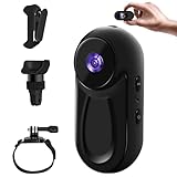 Baobylon Mini Action Cam, mini Kamera, Helmkamera Motorrad, 1080P Bodycam...