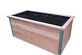 bio-garten Hochbeet aus Lärchenholz/Komplett Paket / 100 x 200 cm, Höhe 84...