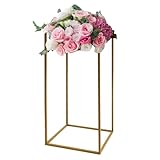 Loohacp 5* Blumenständer Unterstützung Metall Modern Gold Blumensäule Blumenständer...