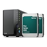 Synology DS225+ 2-Bay Diskstation NAS (Intel Celeron J4125 4-Core 2.0 GHz 2GB...