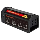 ELEFRMOS Elektrische Mausefalle/Elektronische Rattenfalle/mit Anti-Fluchttür/USB...