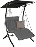 Angerer Hollywoodschaukel 1-Sitzer Luxus Smart Granit
