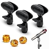 Alethron Mikrofon Halterung, 3 Pack Mikrofonhalter Verstellbarer Mikrofon Halter für...