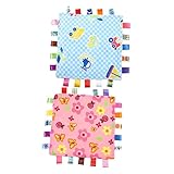 VICASKY 6 Stk beruhigendes Handtuch schmusedecke -kuscheldecke Trösterchen Decken für...