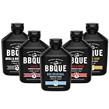 BBQUE - “Furious 5” 5er Saucen Set (Das Original, Grill & Buchenholz, Chili...