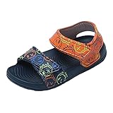JOMIX Kinder Sandalen Jungen und Mädchen Kleinkinder Pantoletten Smiley und Punkten...