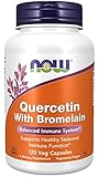 Now Foods, Quercetin mit Bromelain, 120 vegane Kapseln, Laborgeprüft,...