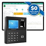 ANVIZ Time Clocks for Employees Small Business - CX2 Fingerprint Biometrische Uhr in und...
