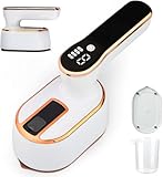 Kihhvlo Mini Reise Dampfglätter & Bügeleisen 2-in-1 (1000W) – Trockene &...