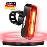 toptrek Rücklicht Fahrrad Sichtweite 200 Metern | Bike Rear Light Led StVZO Zugelassenes...