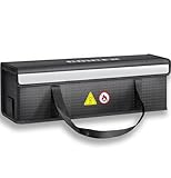 COICER E-Bike Akku Tasche Feuerfeste, Schutz Feuerfeste Box für Akkus...