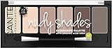 Sante Naturkosmetik Eyeshadow Palette Nudy Shades, Lidschattenpalette, Sechs aufeinander...