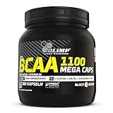 Olimp Sport Nutrition- BCAA 1100 Mega Caps. Aminosäuren Kapseln (300Stk). Hochdosiertes...