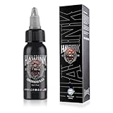 HAWINK Professionelle Tattoo Farbe Concentrated Black Tattoo Ink Schwarze 1 Flasche mit...