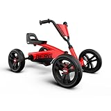 BERG Buzzy Red Go-Kart für Kinder ab 2 Jahren, Rotes Tretfahrzeug Kettcar, Kindergokart...