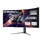 LG Electronics 45GR95QE-B UltraGear Gaming Monitor 45' (113 cm), Curved, OLED, 3440 x...