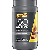 Powerbar Isoactive Red Fruit 600g - Isotonisches Sportgetränk - 5 Elektrolyte + C2MAX