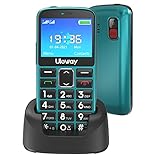 uleway Seniorenhandy mit großen Tasten und Mobiltelefon ohne Vertrag,2,4 Zoll...