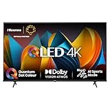 Hisense 65E7NQ 164 cm (65 Zoll) Fernseher, 4K UHD, QLED, HDR10, HDR10+ decoding,...