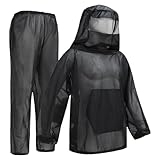 schutzjacke für Gartenarbeit, Honigsammeln, Anti-Anzug, Netz-schutzjacke mit Kapuze,...