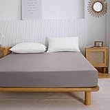 Ayoiow Bettlaken 75x39In, Spannbetttücher Nylonfaser Gewebe Einfarbige Farbe...