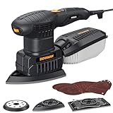 DOVAMAN ROS06A 3-in-1 Multischleifer, 200W, 6 Geschwindigkeiten, 15...