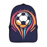 Europäischer Fußball Kindererucksack Schultasche Für Jungen Vorschule Grundschule...