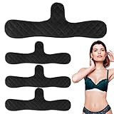 4 Stück BH Einlagen Schwitzen BH Pads Polster Einlagen Baumwolle Unterbrust...