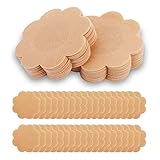 Sibba 40 Stück Brustwarzen-Pasties Abdeckung Aufkleber Blütenblätter Form...