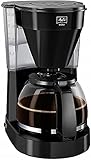 Melitta Easy Filter Kaffeebereiter mit Glaskanne, Fassungsvermögen 10 Tassen (125 ml),...