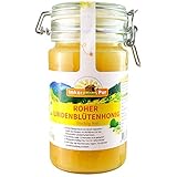 Lindenblüten-Rohhonig von ImkerPur, nicht geschleudert oder erhitzt, enthält...