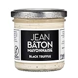 JEAN BÂTON - Mayonnaise Black Truffle | Cremige Mayonnaise mit echtem schwarzem Trüffel....
