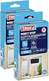 tesa Insect Stop Standard Fliegengitter für Fenster - Insektenschutz zuschneidbar -...