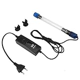 UV-Tauchleuchte/UV-Sterilisator für Aquarien zur Unterwasser-Sterilisation,...