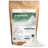 D-Mannose Pulver - 250 g - (4,1 Monate Vorrat) - Aus pflanzlicher Fermentation -...