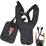 Funmo Tragegurt Schulterriemen für Motorsense, Doppel Schultergurt Tragegurt...