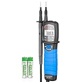 Spannungsprüfer Durchgangsprüfer,GOLDCHAMP 12V-690V AC/DC Spannungstester...