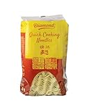 DIAMOND Quick Cooking Nudeln ohne Ei, schnelle Nudeln aus Weizenmehl für...